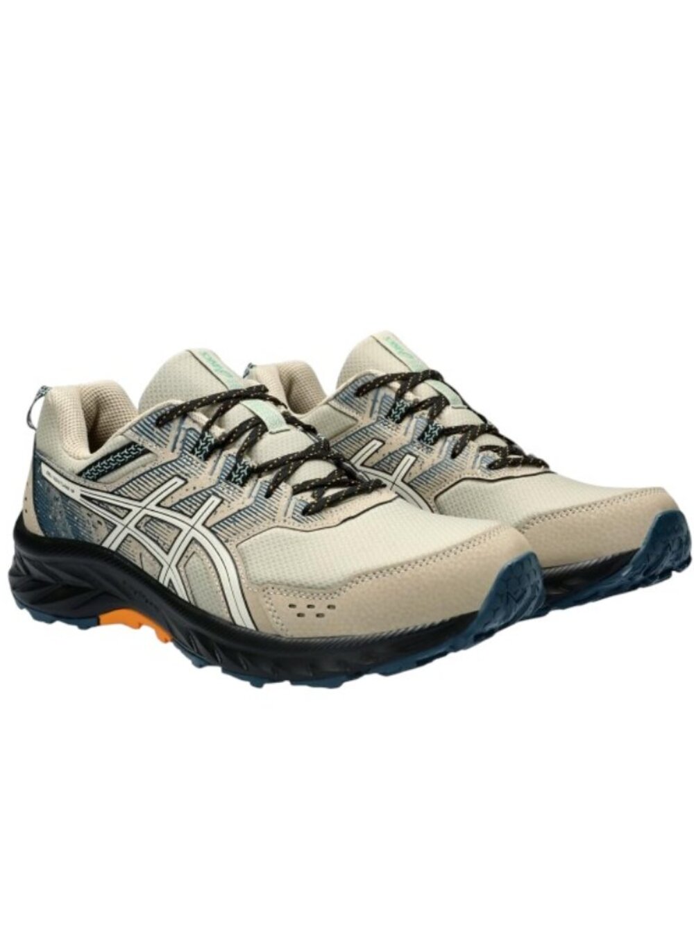 Asics Men's Feather Gray Birch Gel-Venture 9 Athletic Trail Running Shoes 10.5